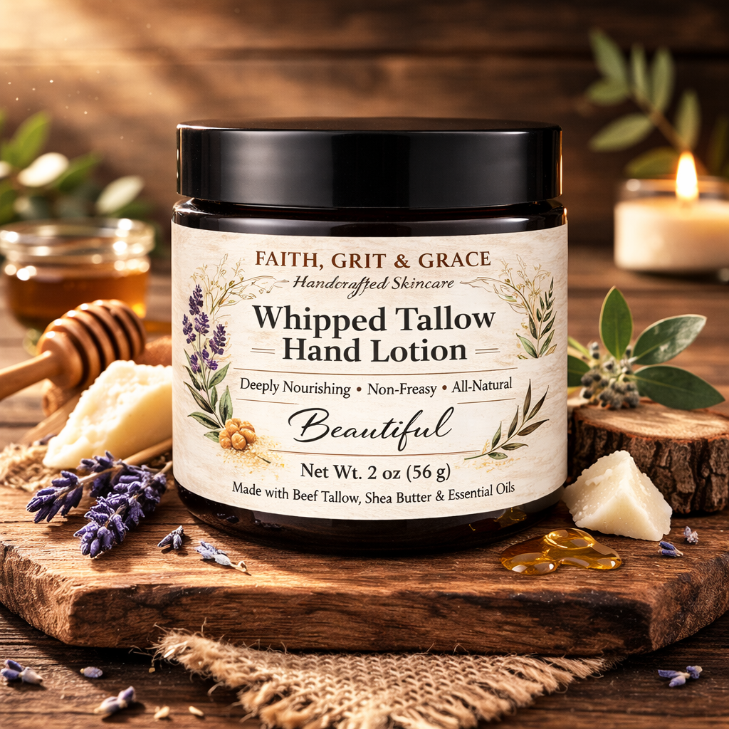Whipped Tallow Hand Lotion