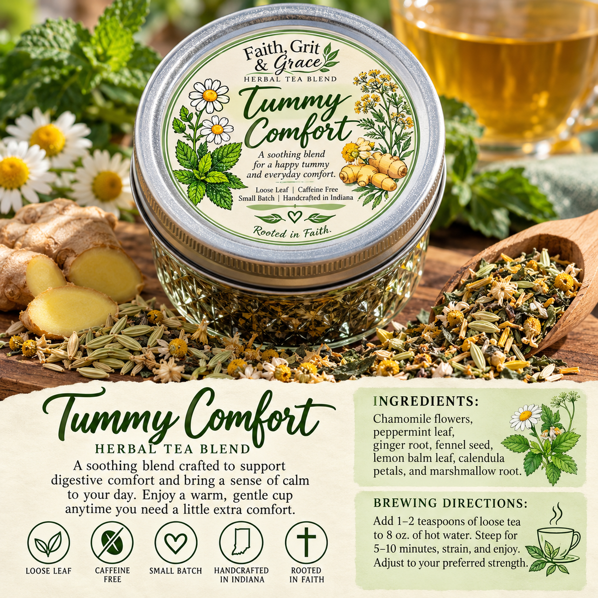 Tummy Comfort Herbal Tea