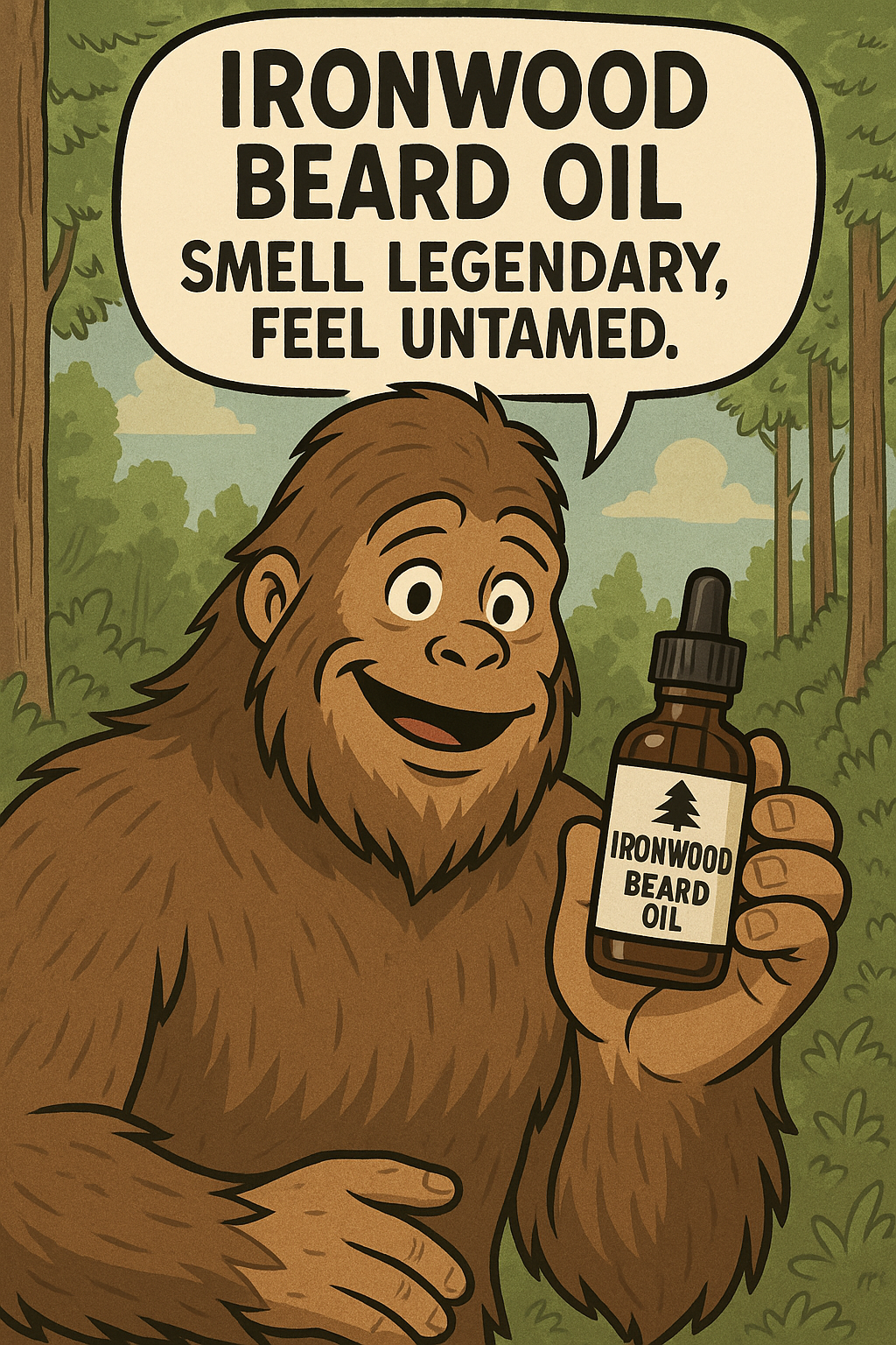Ironwood Beard Oil - For the Man who stays