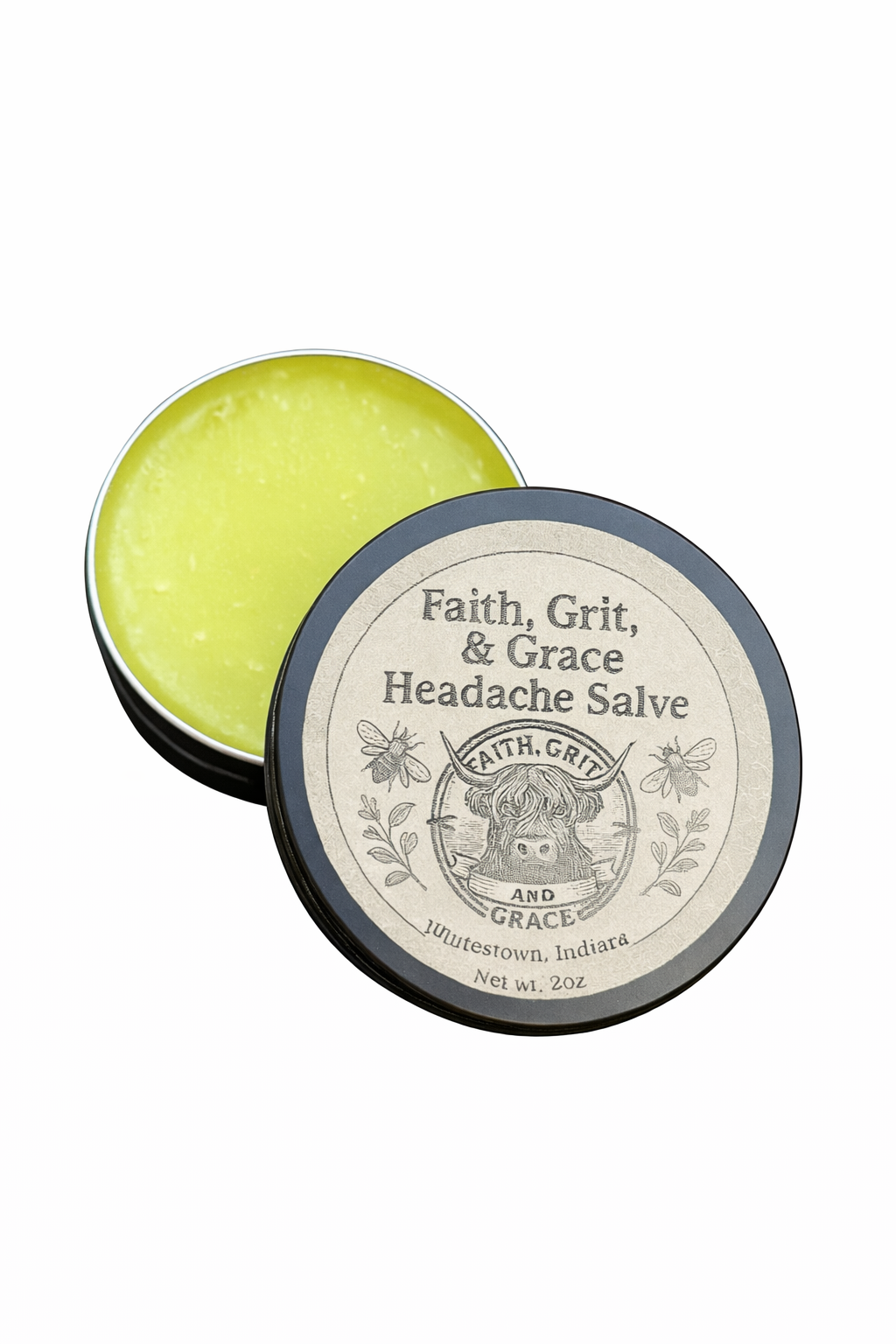 Headache Relief Salve – Natural Tension & Sinus Support Salve