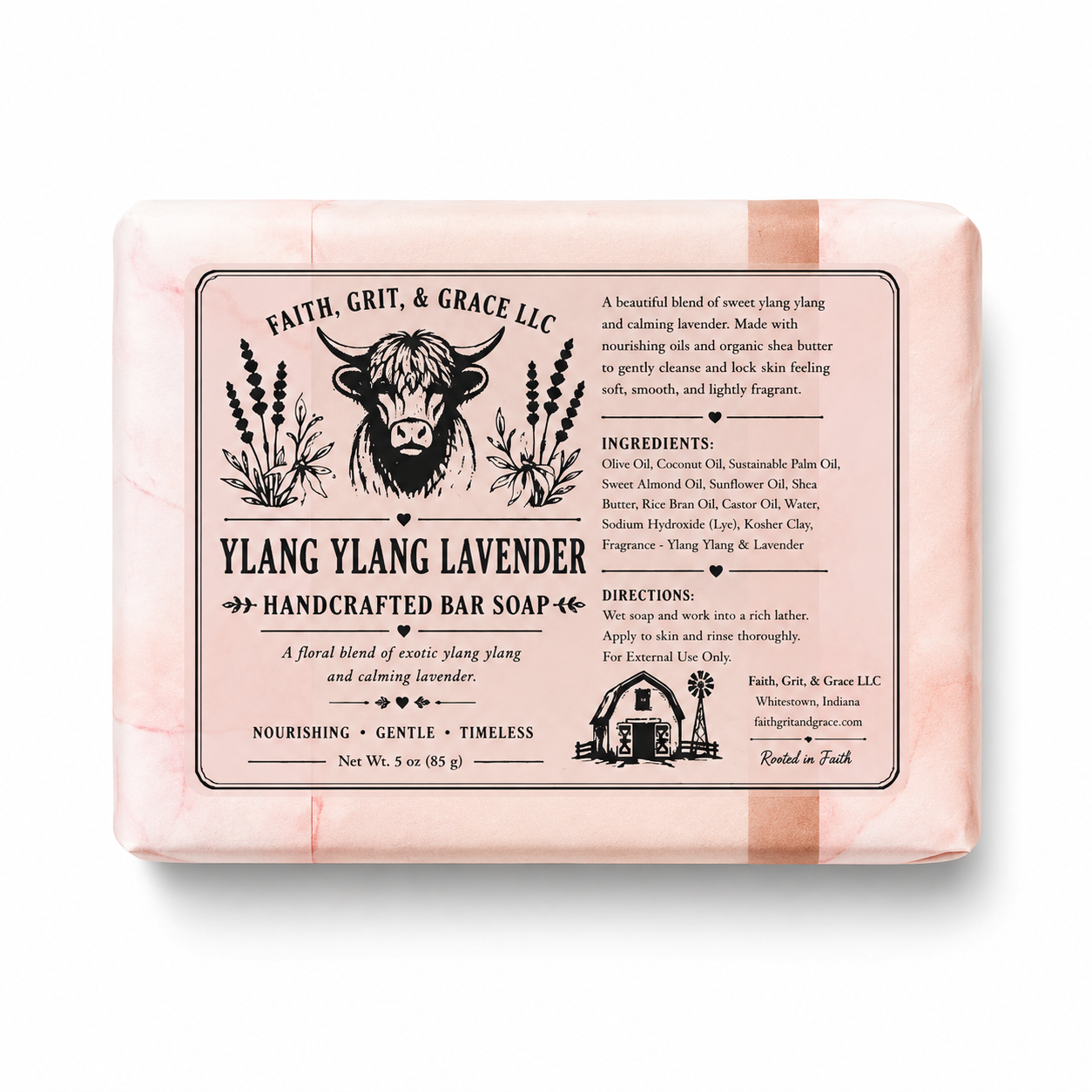 Handcrafted Natural Bar Soap