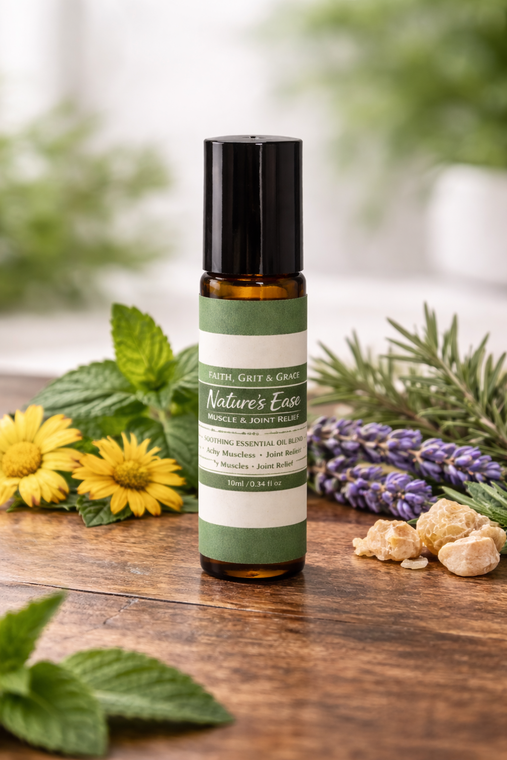 Nature’s Ease – Comfort Roll-On for Hardworking Muscles & Joints