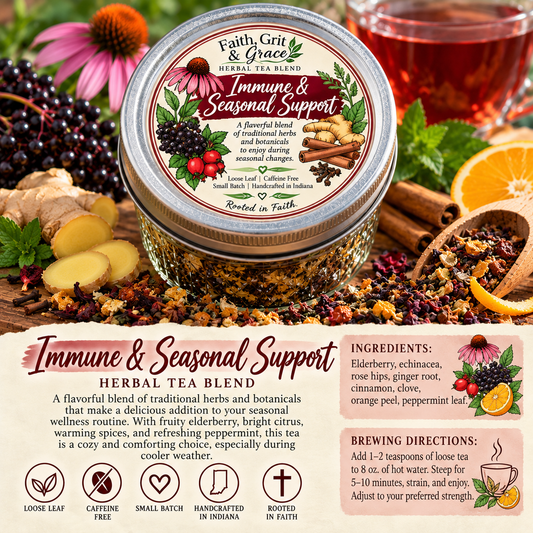 Immune & Seasonal Support Herbal Tea