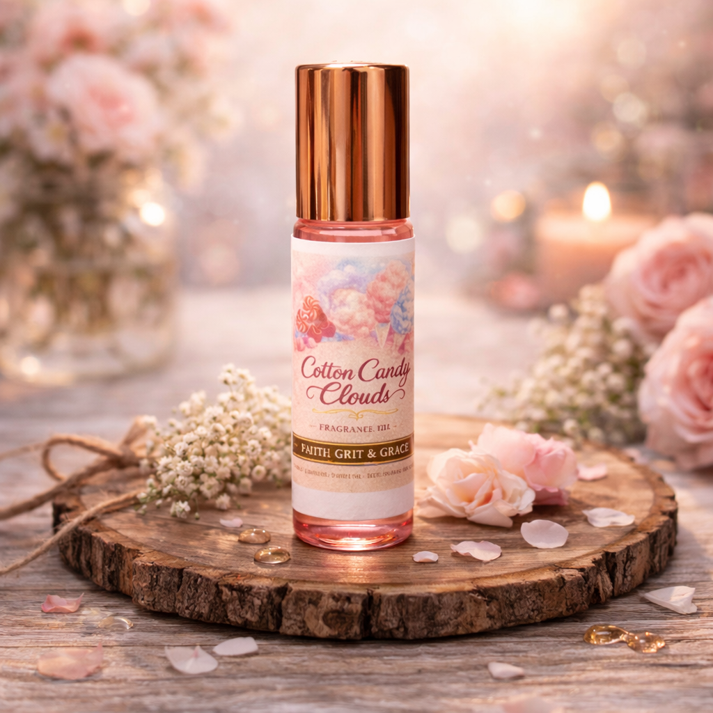 Faith, Grit & Grace Roll-On Oil Perfume | Long-Lasting Botanical Fragrance