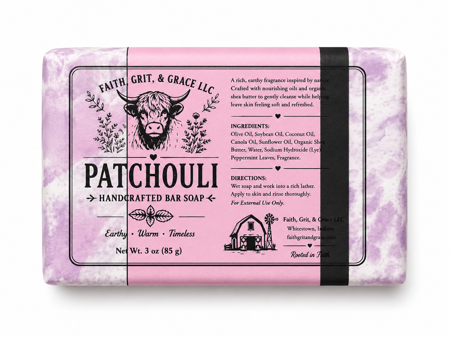 Handcrafted Natural Bar Soap