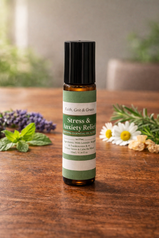 Grace in Your Pocket – Calming Botanical Roll-On Oil