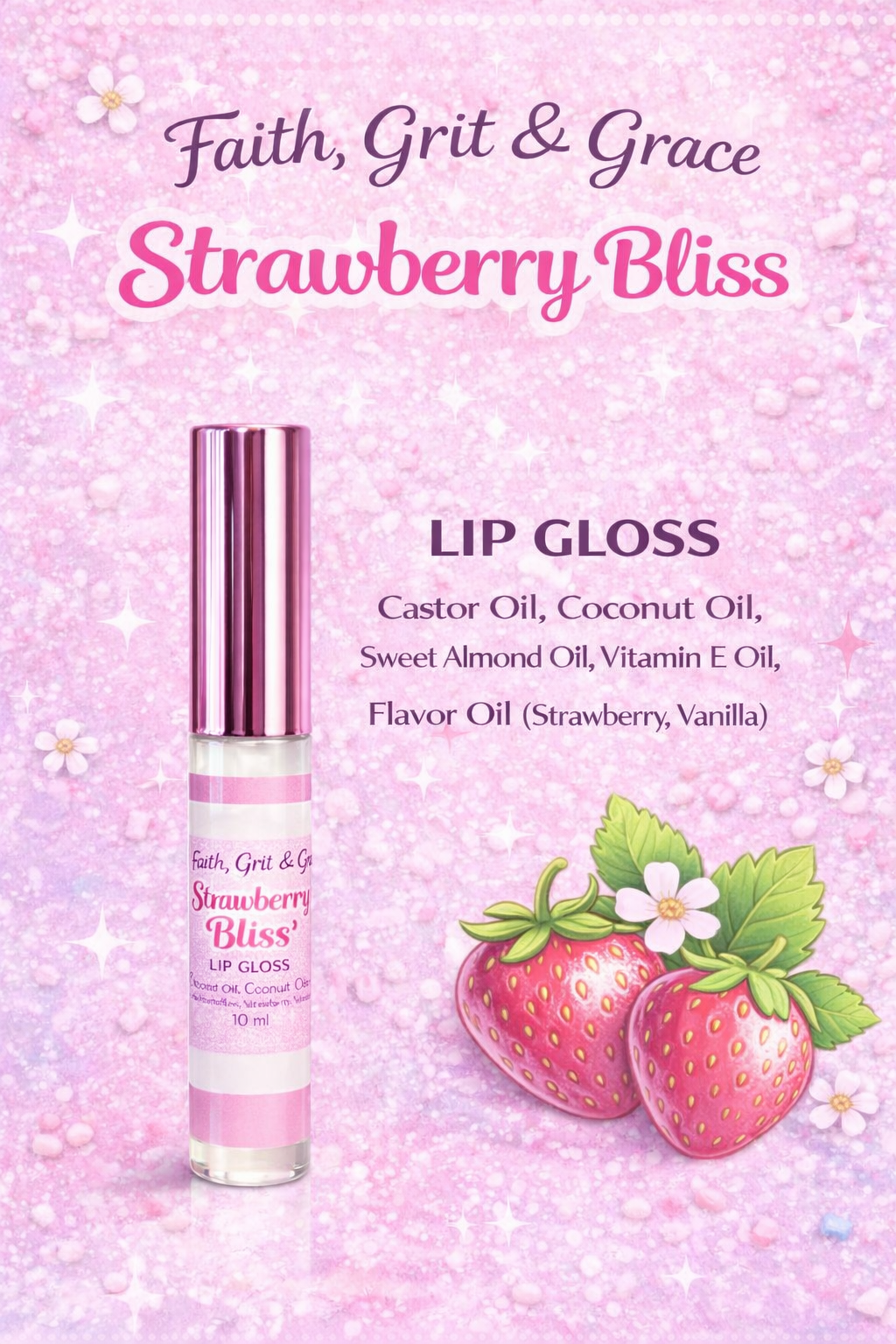 Strawberry Bliss Lip Gloss
