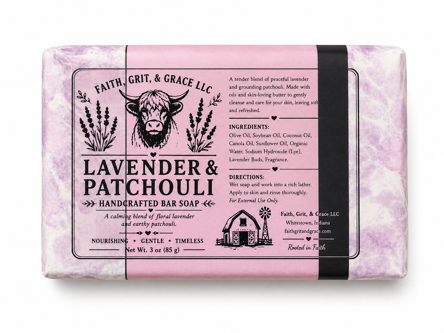 Handcrafted Natural Bar Soap