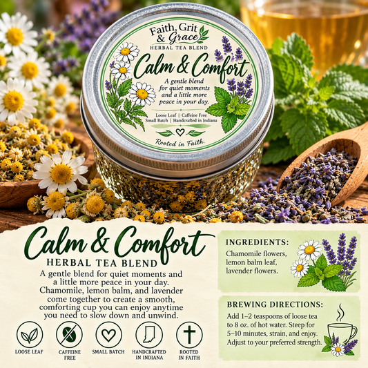Calm & Comfort Herbal Tea