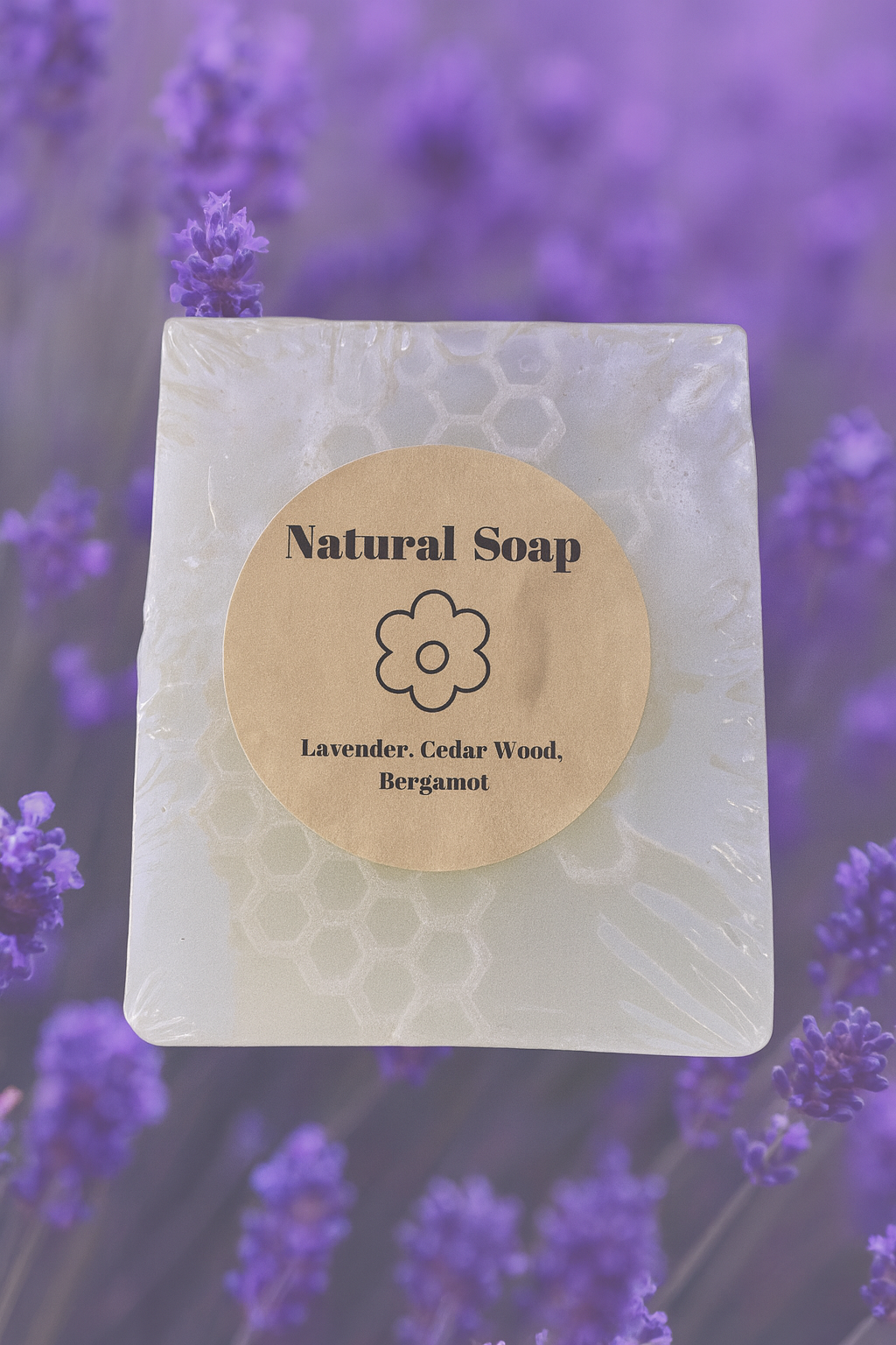 Lavender, Cedarwood, & Bergamont Natural Soap