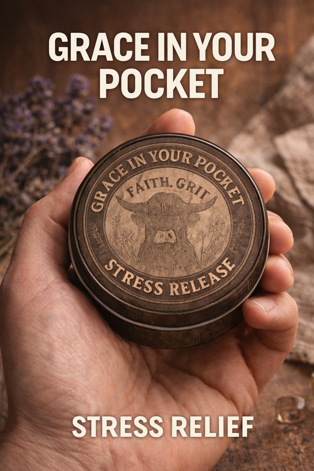 Grace in Your Pocket – Calming Herbal Salve for Stress & Anxiety Suppo ...