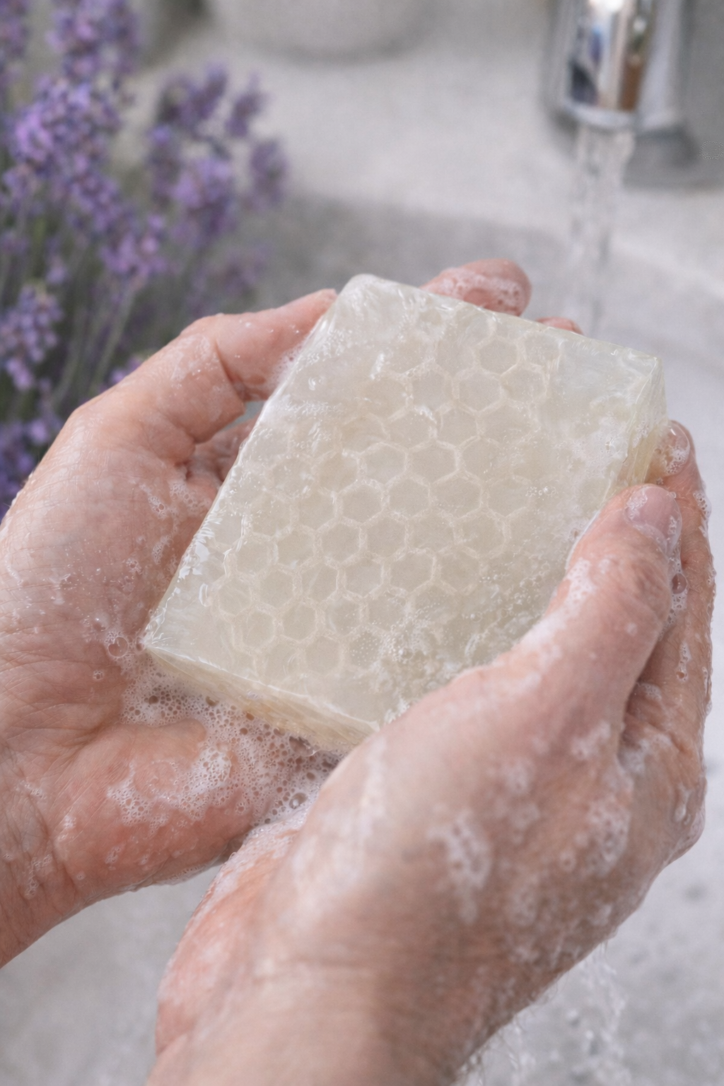 Lavender, Cedarwood, & Bergamont Natural Soap