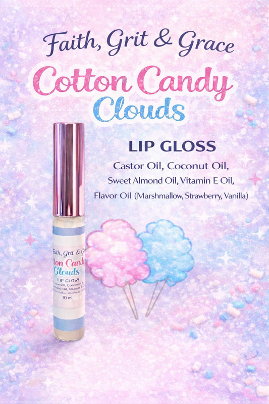 Cotton Candy Clouds Lip Gloss