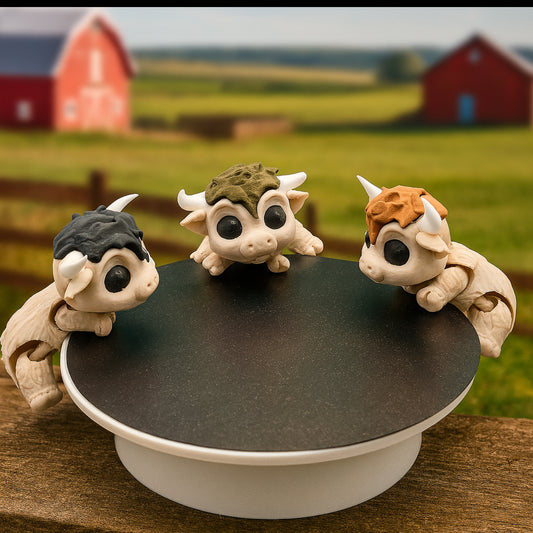 Articulated Highland Cow